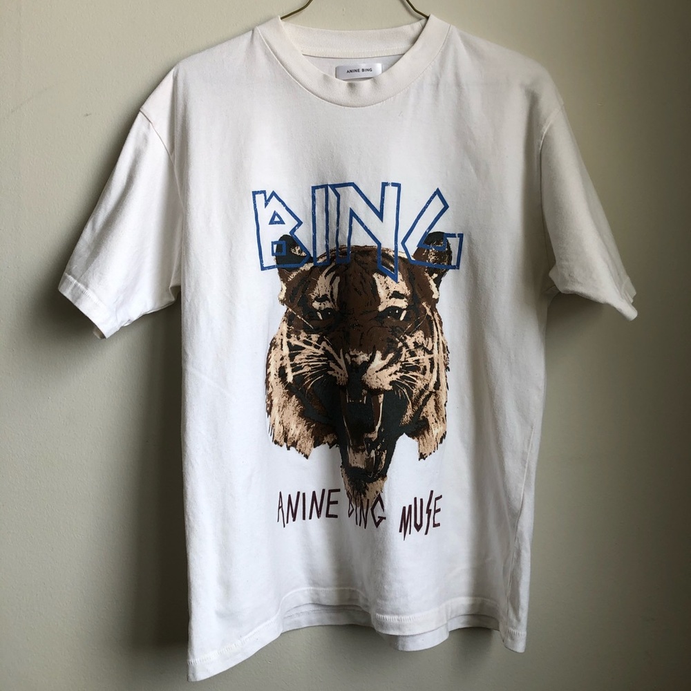 Anine Bing Tiger Tee - Picture 2 of 7